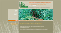 Desktop Screenshot of physiotherapie-knorr.de