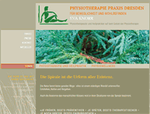 Tablet Screenshot of physiotherapie-knorr.de